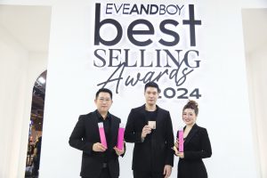 “เมลินดา” บิวตี้แบรนด์สัญชาติไทย สุดเจ๋ง! คว้า 3 รางวัลยอดขายสูงสุด ต่อเนื่อง 2 ปีซ้อน ในงาน EVEANDBOY BEST SELLING AWARDS 2024