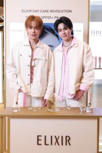 “เลิฟ – แจ็คกี้ – เตริ์ด” ร่วมงานเปิดตัวกันแดดขายดีเฉดสีใหม่! ELIXIR Day Care Revolution Tone Up Beige SPF50+ PA++++ ฉลองยอดขายผลิตภัณฑ์กันแดดกว่า2.5ล้านชิ้น ทั่วโลก