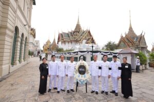 บริษัท กรุงไทยพานิชประกันภัย จำกัด (มหาชน) ได้รับพระราชทานพระบรมราชานุญาต ให้ร่วมเป็นเจ้าภาพพระพิธีธรรมสวดพระอภิธรรมพระบรมศพ สมเด็จพระนางเจ้าสิริกิติ์ พระบรมราชินีนาถ พระบรมราชชนนีพันปีหลวง