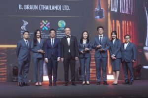 บี. บราวน์ ประเทศไทย องค์กรดีเด่นที่น่าร่วมงานที่สุดในเอเชีย 7 ปีซ้อน ตอกย้ำความมุ่งมั่นในการพัฒนาบุคลากรสำหรับอนาคต ส่งเสริมคุณภาพชีวิตพนักงาน เพื่อสร้างผลกระทบเชิงบวกต่อระบบการดูแลสุขภาพในประเทศไทย