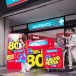 เฟียสเต็มถุง คุ้มเต็มคัน! วัตสัน SALE FESTA ดีลใหญ่ ลด 80% เมื่อชอปชิ้นที่สอง